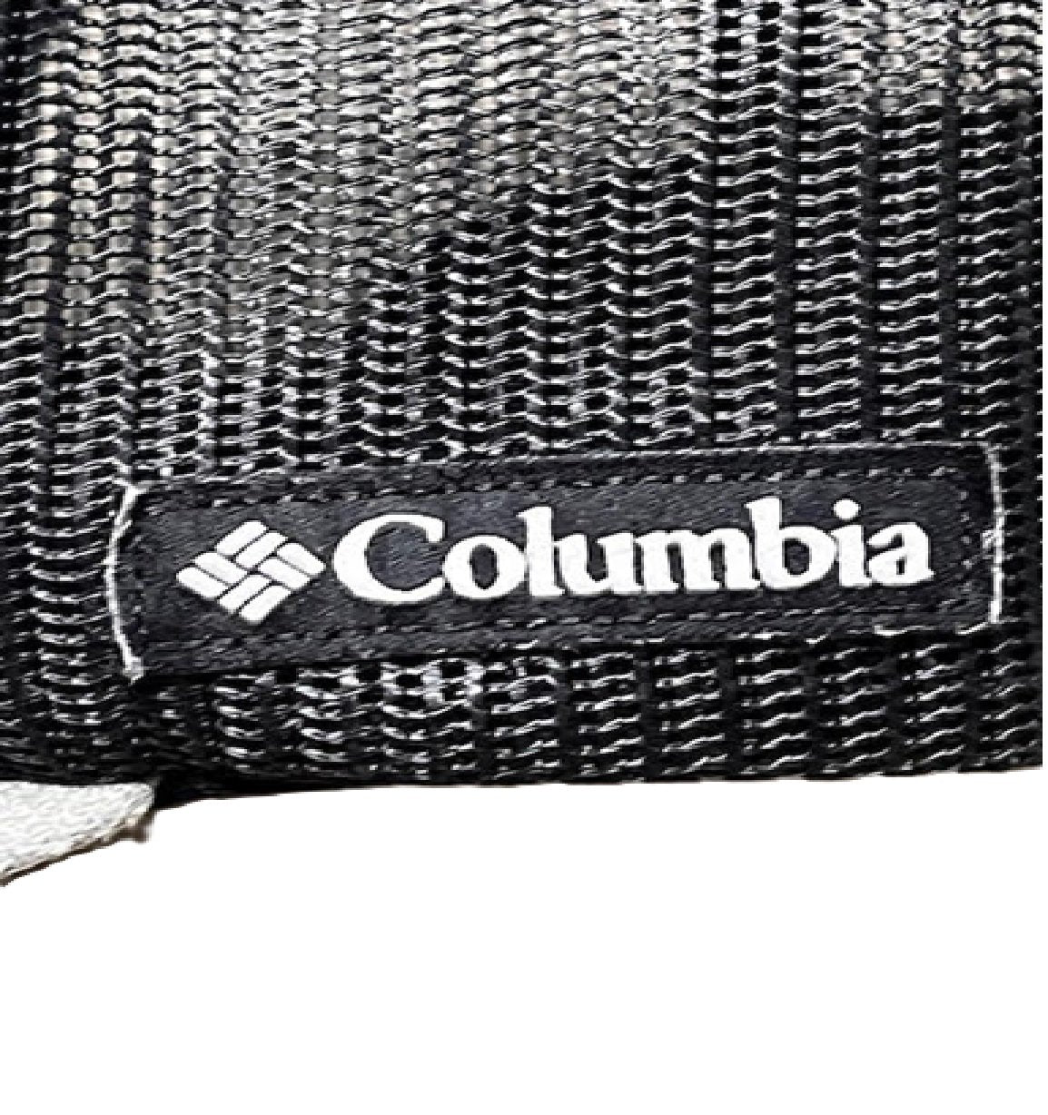 Columbia Tree Flag Trucker Style Snap Back hat Black-bm1
