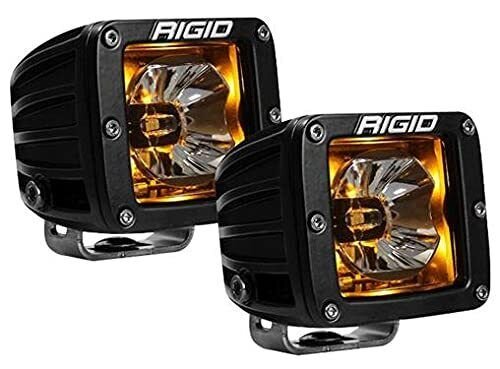 Rigid Industries 20204 Radiance LED Light Pods (Amber Backlight) Pair
