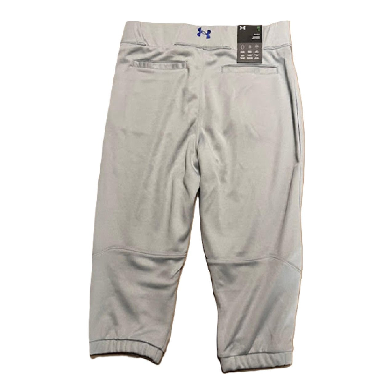Under Armour Gameday Vanish Baseball Knickers Grey/Royal Pipe Large
