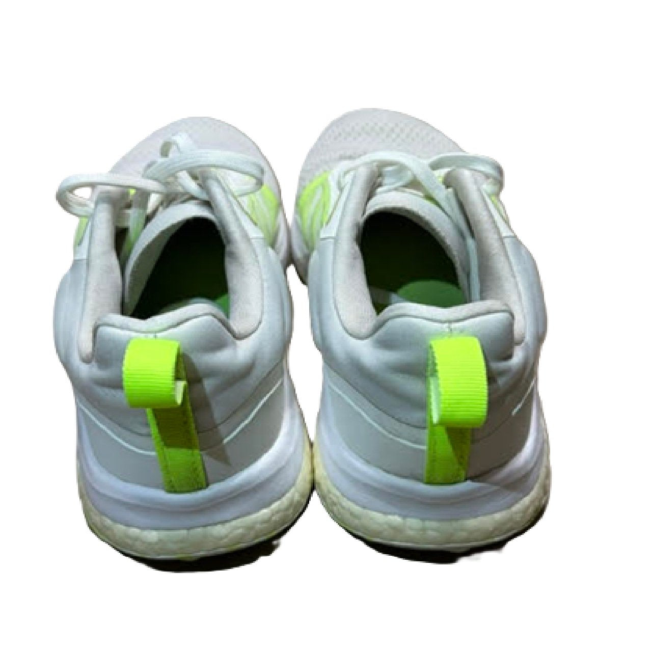 adidas Zoysia Spikeless Women's Golf Shoe US 7 Cloud White/Lucid Lemon-BM1