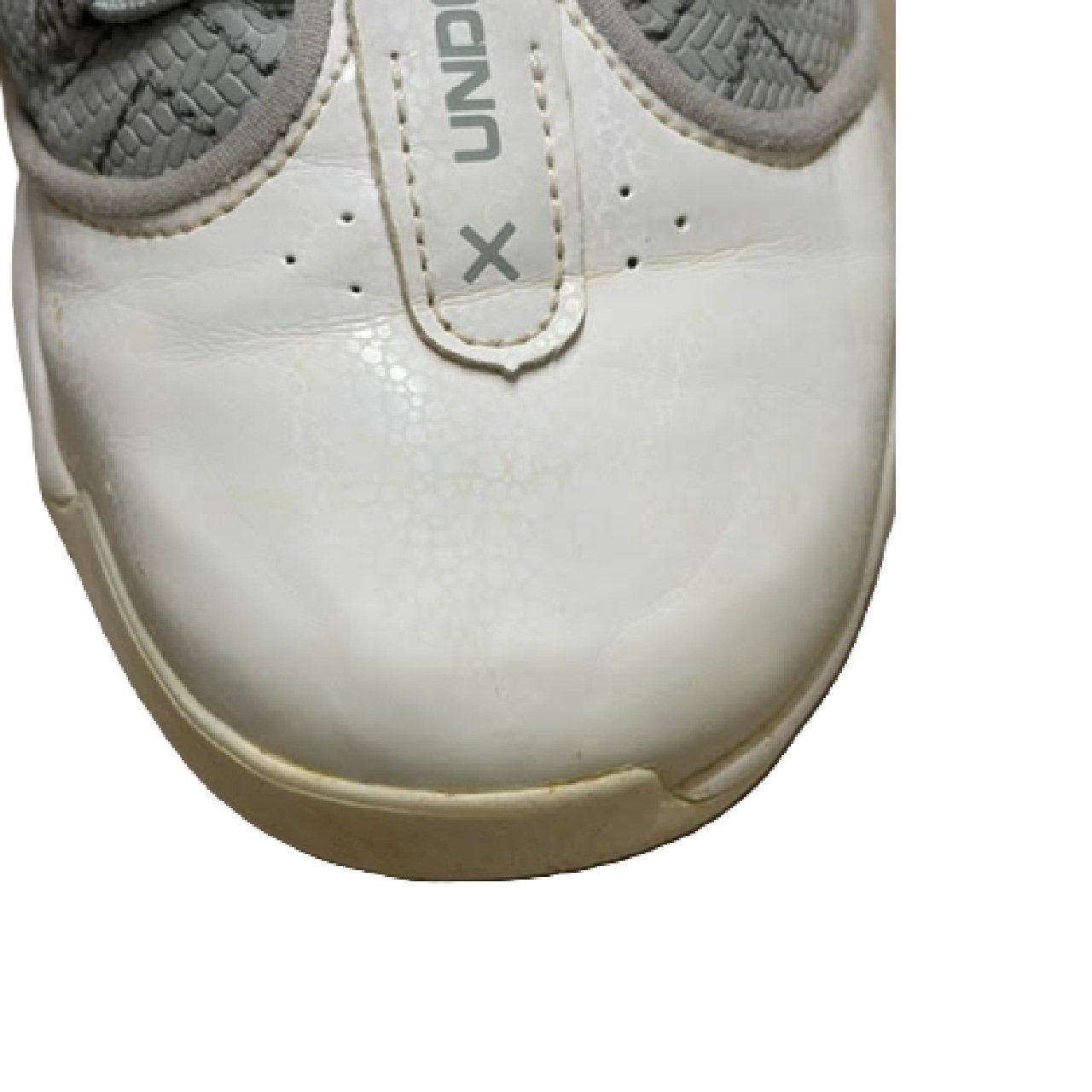 Under Armour Harper 9 TPU Baseball Cleat Gray/White 4Y BM1