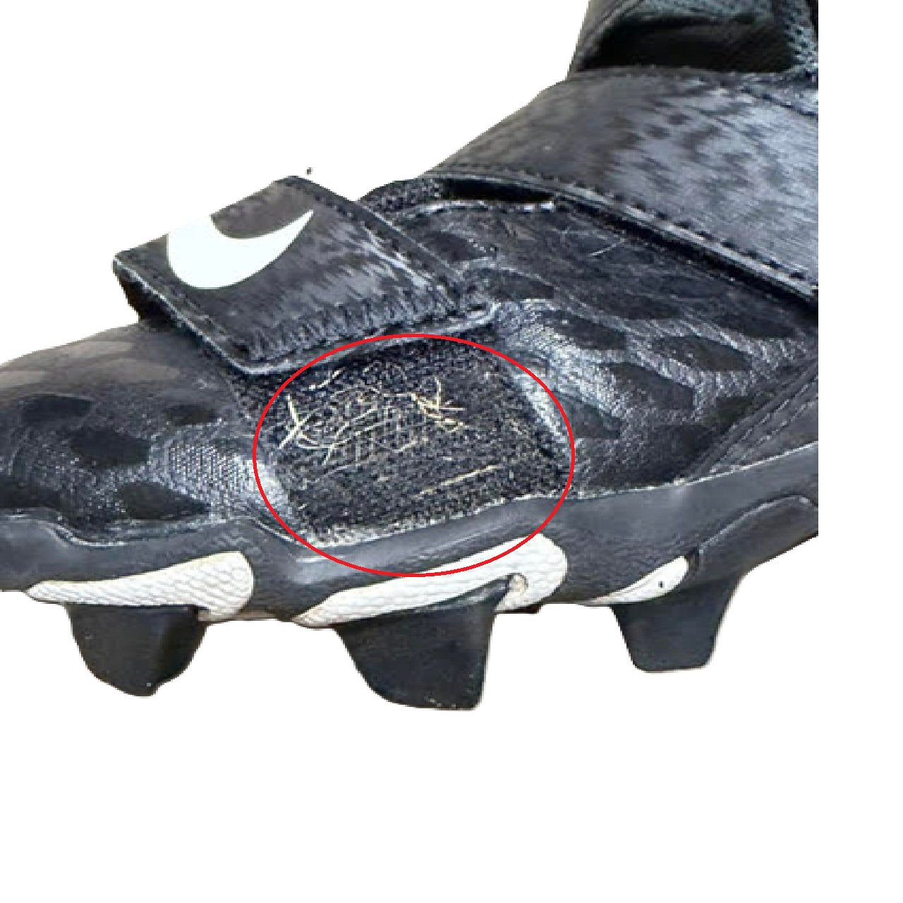 Nike Force Savage 2 Shark Youth Football Cleats Black Size 11C  BM1