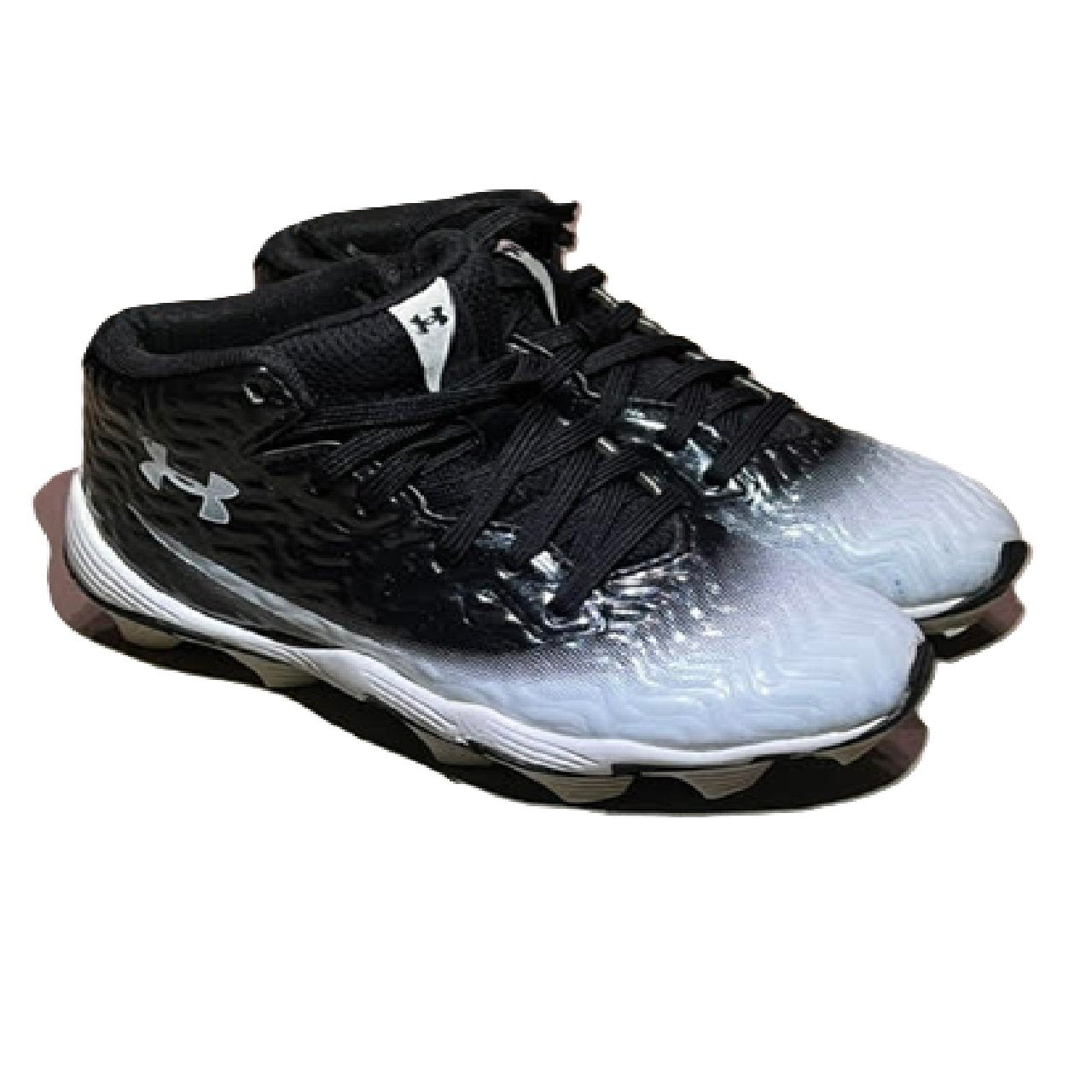 Under Armour Spotlight Hammer RM Jr Football Cleats 13K BM1