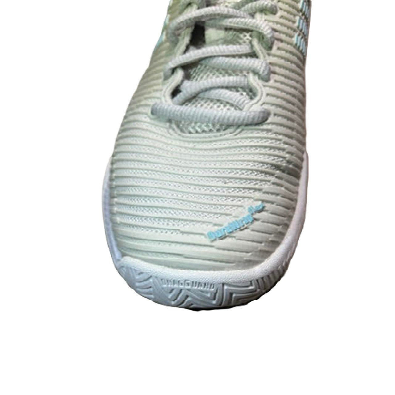K-Swiss Women's Hypercourt Express 2 tennis shoe US 8  Vaporous Gray/White/Blue Glow BM1