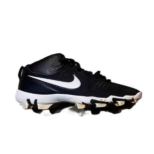 Nike Alpha Huarache 3 Keystone GS Baseball Cleats Youth Size 2.5Y Black BM1