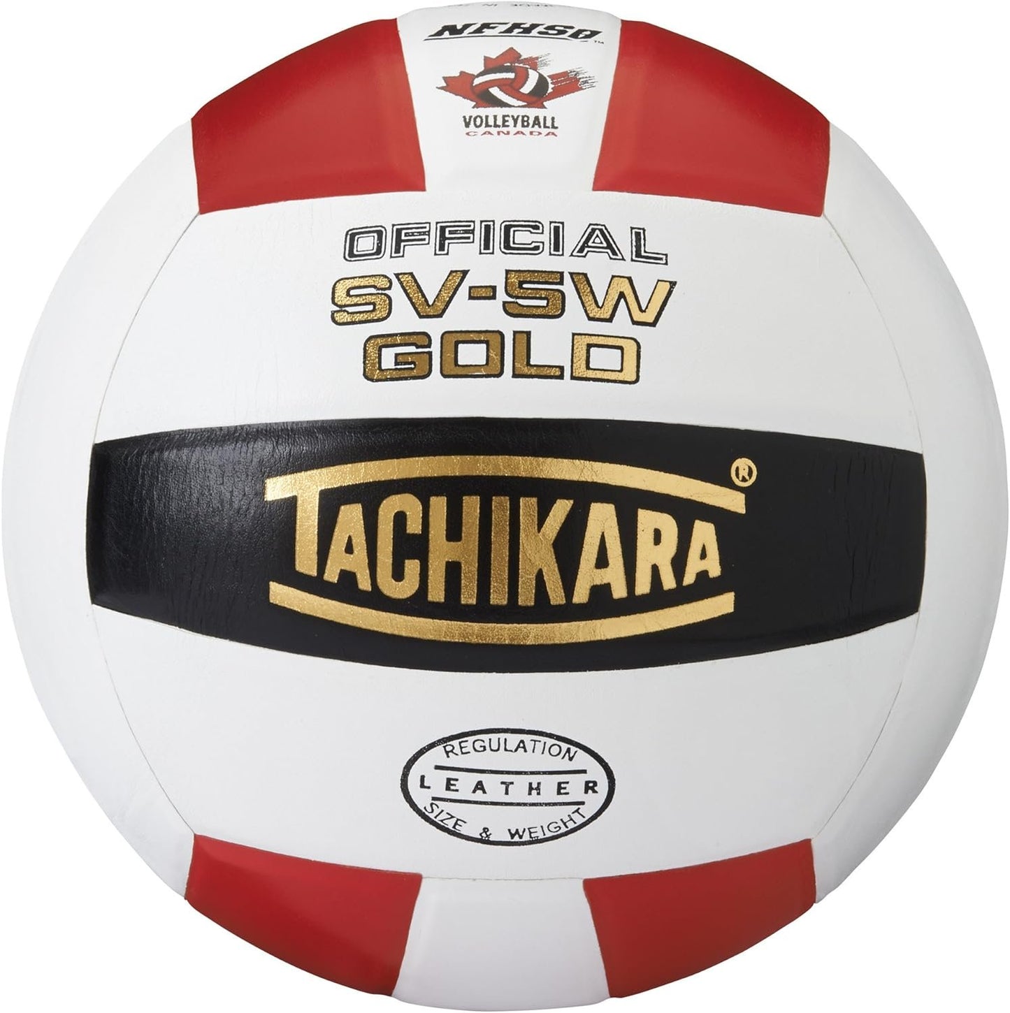Tachikara SV5W Gold Competition Premium Leather Volleyball