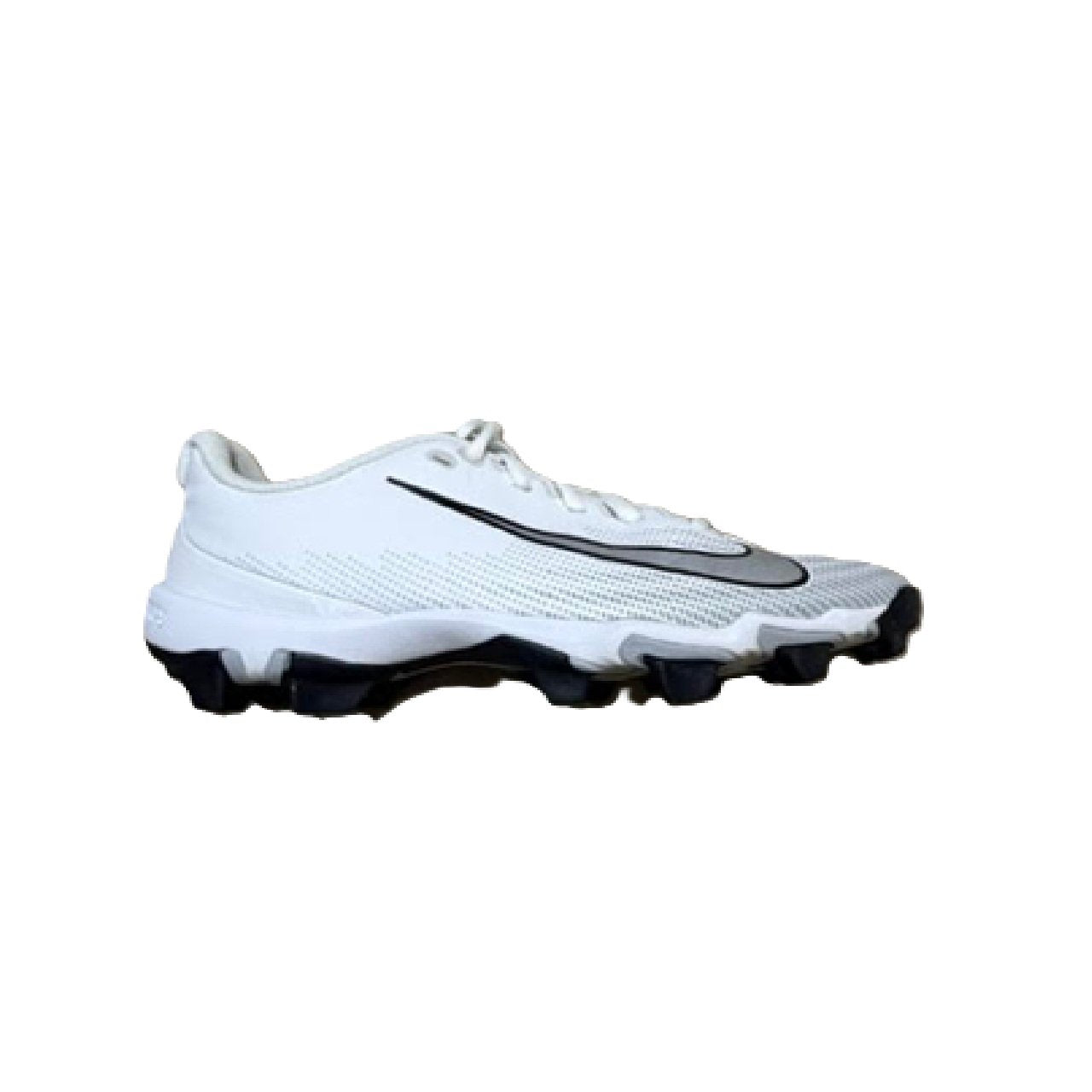 Nike Vapor Shark 3 Low Top Football Cleat White/Gray 5Y BM1