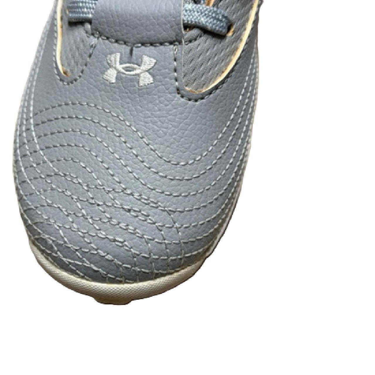 Under Armour Harper 7 Mid RM Jr Baseball Cleats Gray 2Y BM1