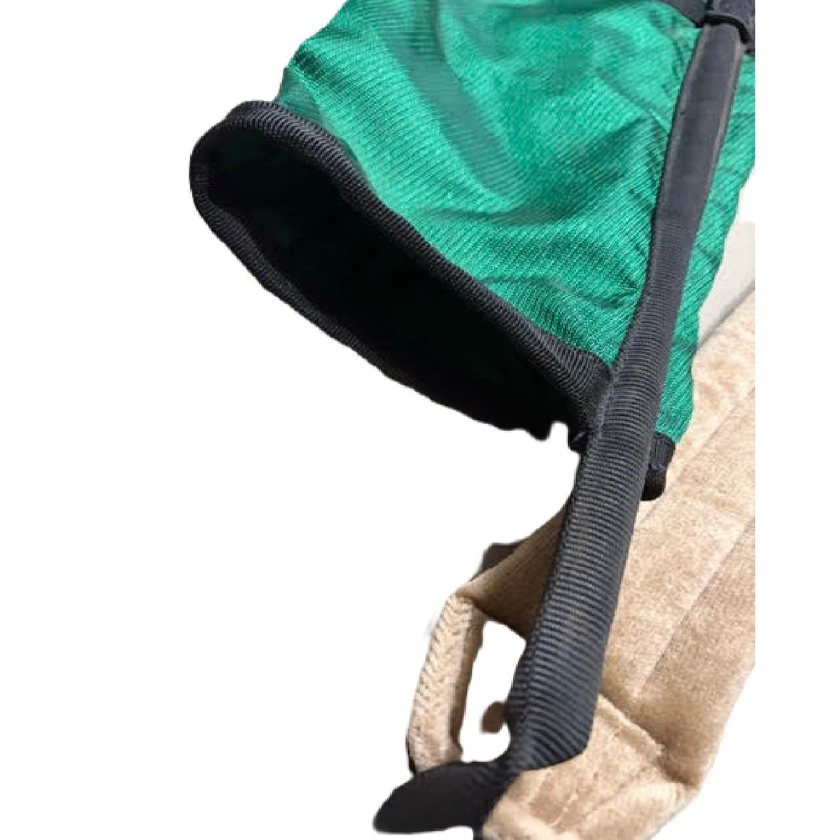Vintage PING Moonlite Sunday Golf Bag Black Carry Pencil Bag Green BM1