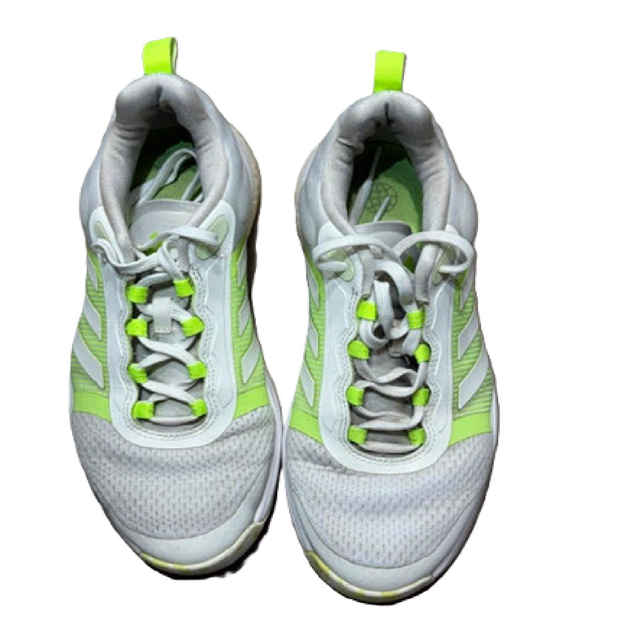 adidas Zoysia Spikeless Women's Golf Shoe US 7 Cloud White/Lucid Lemon-BM1