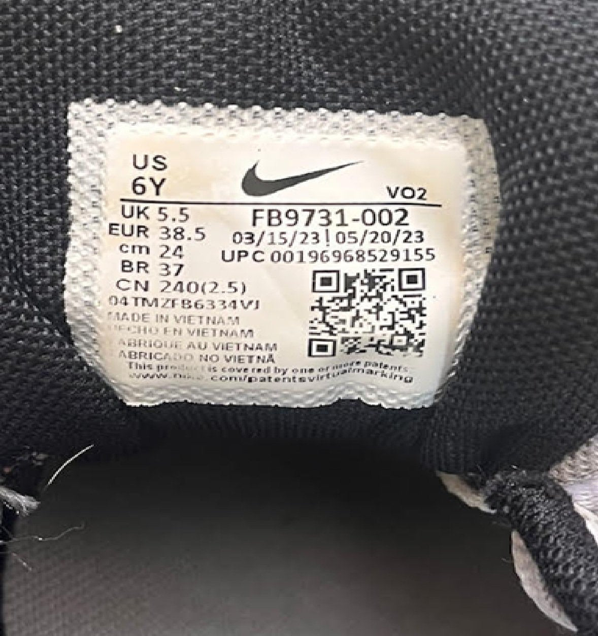 Nike Force Trout 9 Keystone GS Baseball Cleats-Gray size 6Y