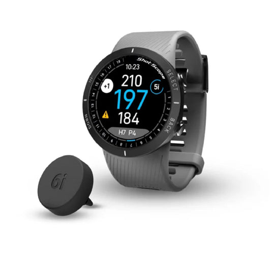Shot Scope V5 GPS and Automatic Performance Tracking Golf Watch - Grey