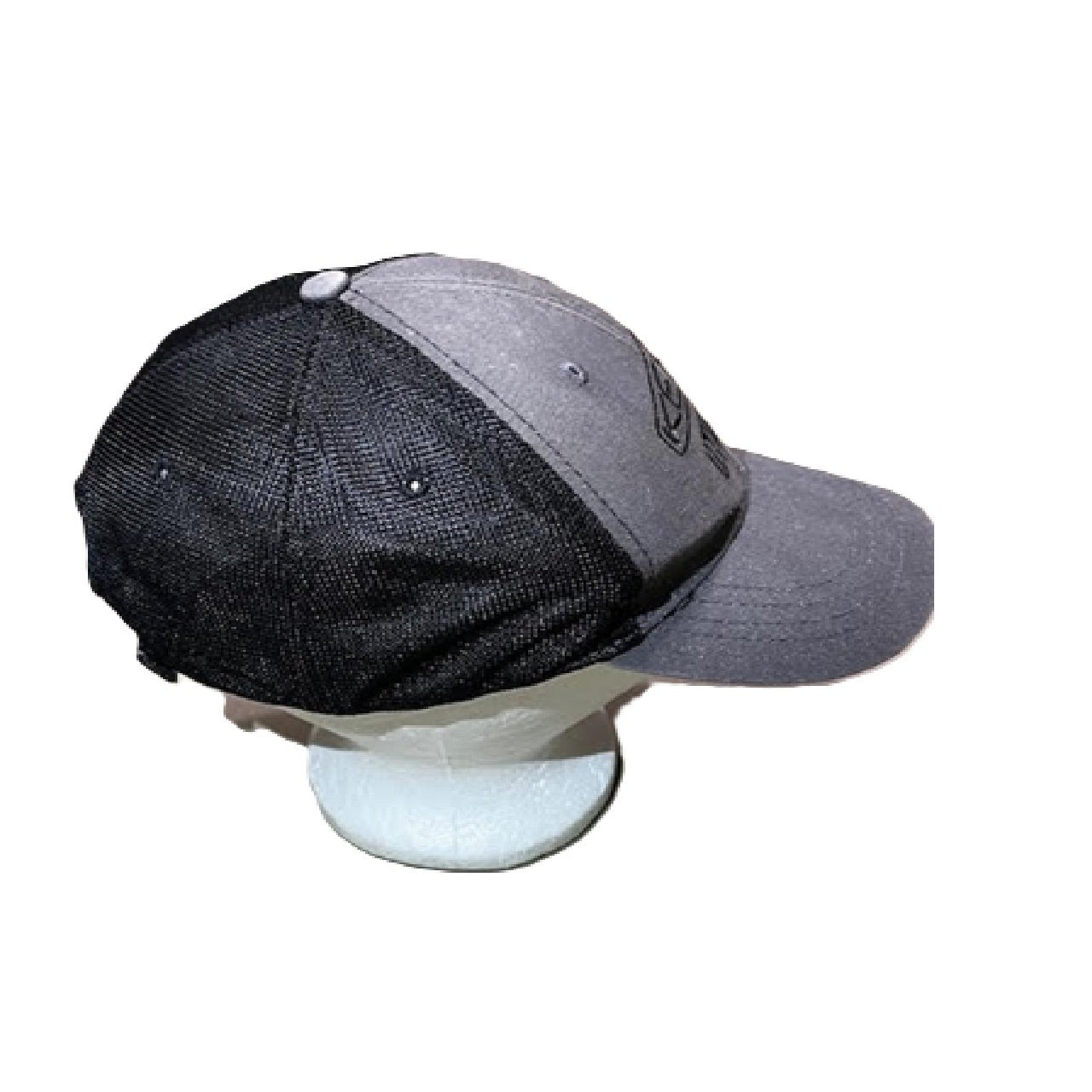Keen Utility Snapback Trucker Hat - Black/Gray Adjustable 6-Panel Mesh Back BM1