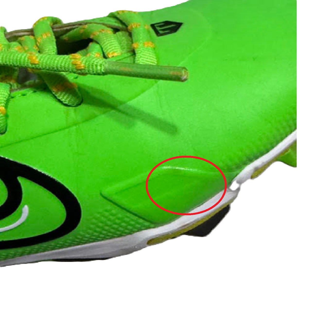 Nike Force Trout 9 Keystone GS Baseball Cleats Green Strike Youth Size 5.5Y BM1