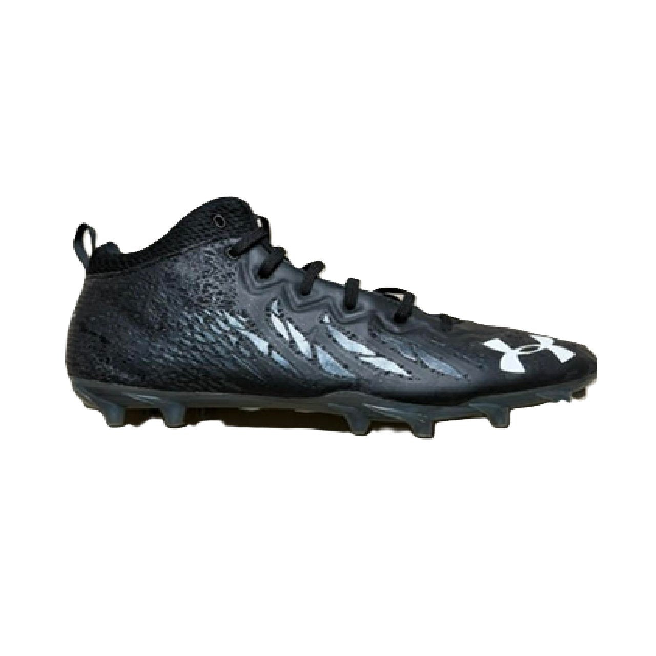 Under Armour Spotlight Select Mid MC Football Cleats Black US 14 BM1
