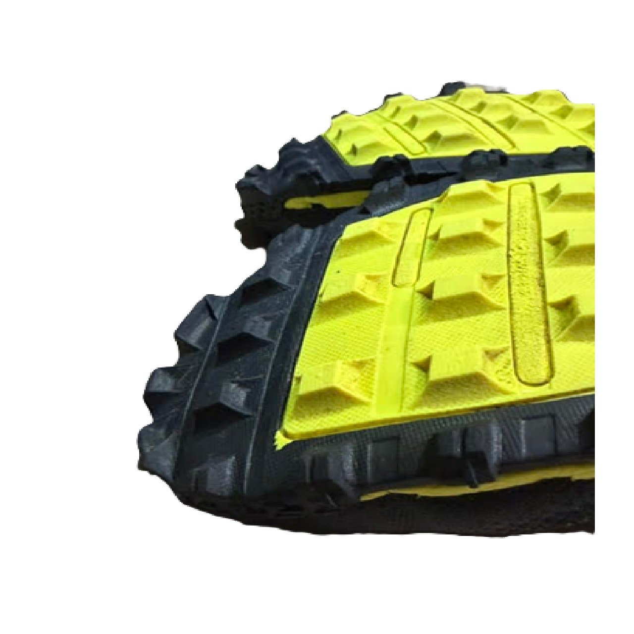 Reebok All Terrain Super Lightweight Trail Running Shoe US 11 - Black/Neon Yellow BM1