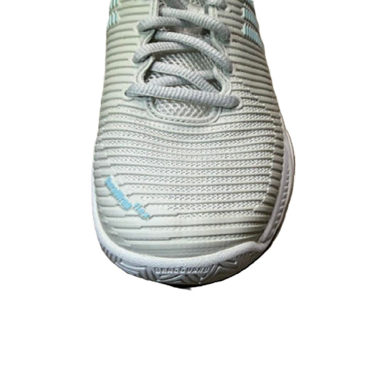 K-Swiss Women's Hypercourt Express 2 tennis shoe US 8  Vaporous Gray/White/Blue Glow BM1