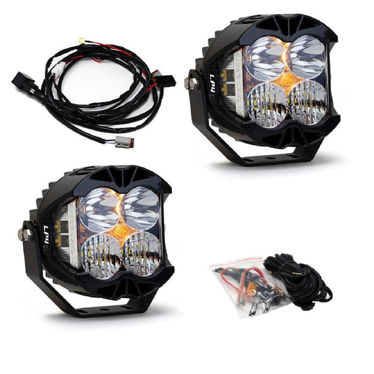 Baja DesignsDriving/ Fog Light; LP4 Pro; LED Bulb; 4 LED Bulbs; 5.1 Inch Round