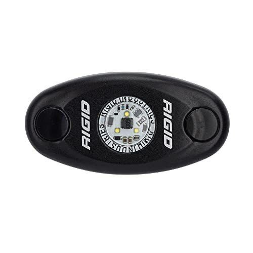 Rigid Industries A-Series Light - Black - High Strength - Amber