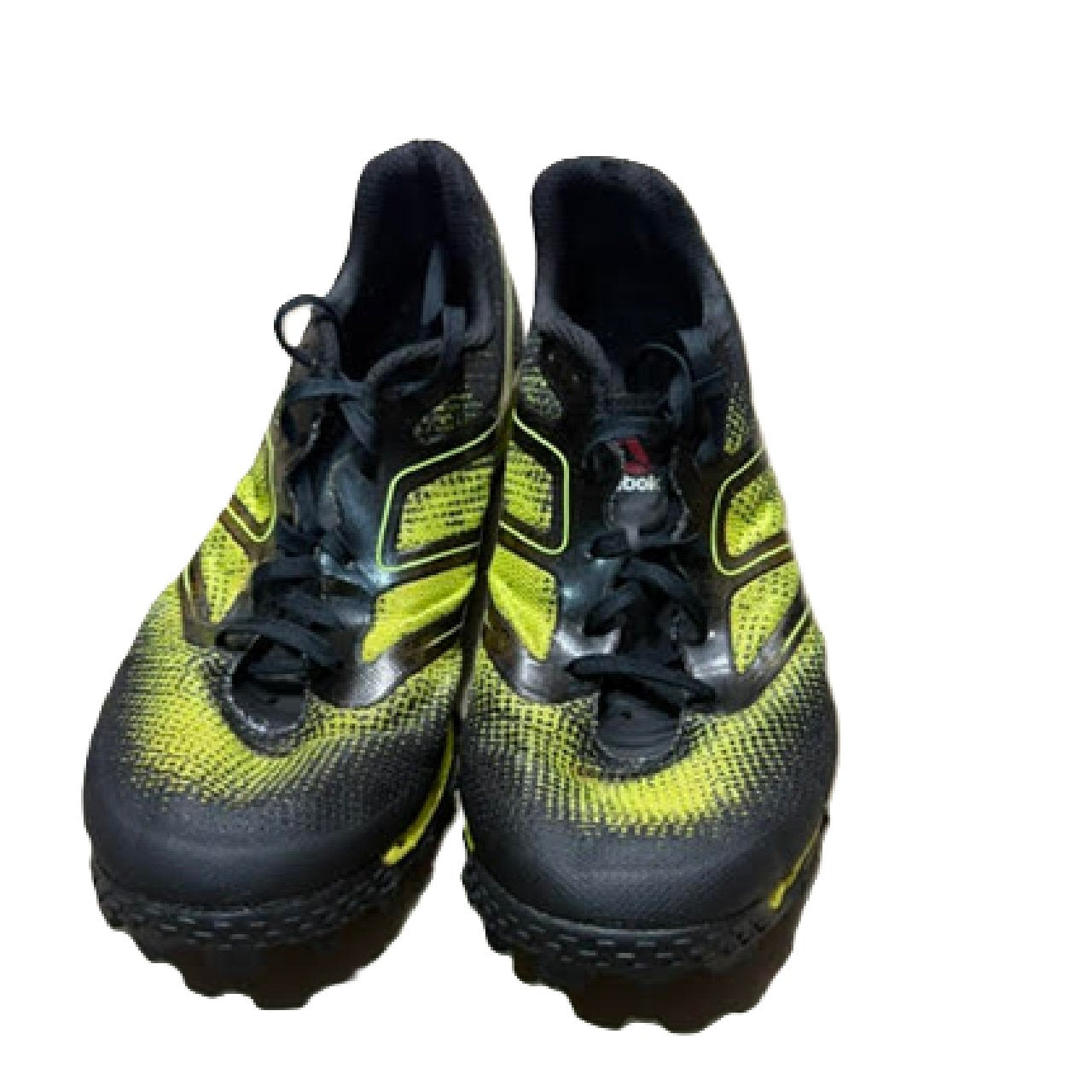 Reebok All Terrain Super Lightweight Trail Running Shoe US 11 - Black/Neon Yellow BM1