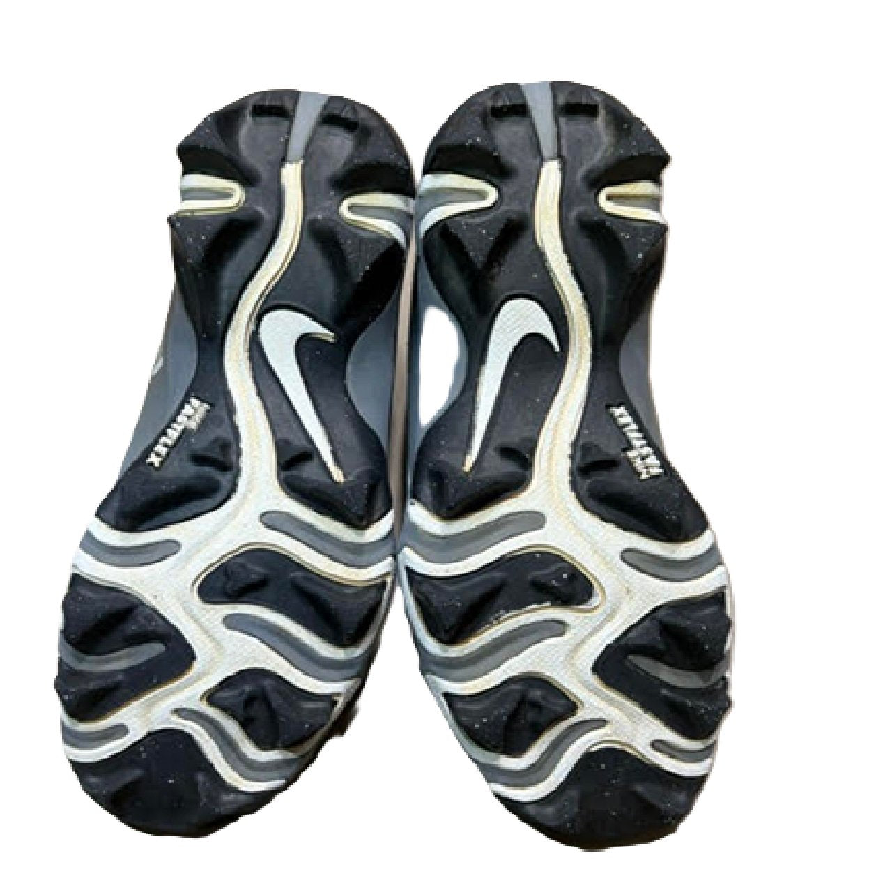Nike Hyperdiamond 4 Keystone Girls Softball Cleats - Youth 3Y, Gray/Volt/White BM1