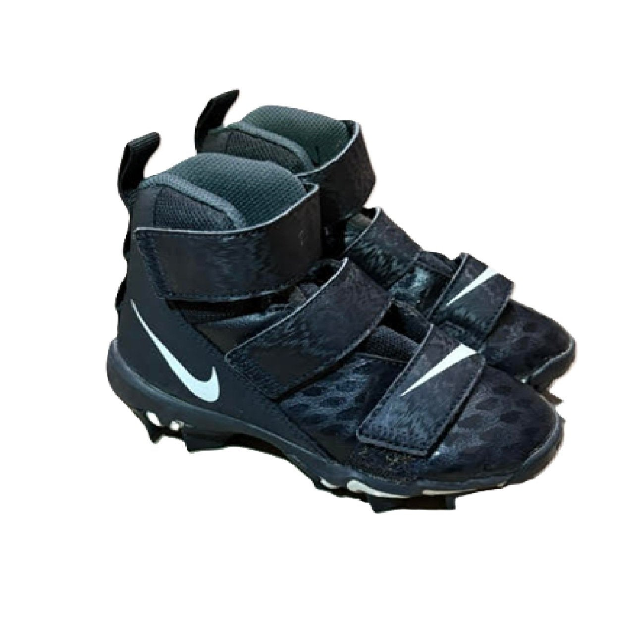 Nike Force Savage 2 Shark Youth Football Cleats Black Size 11C  BM1