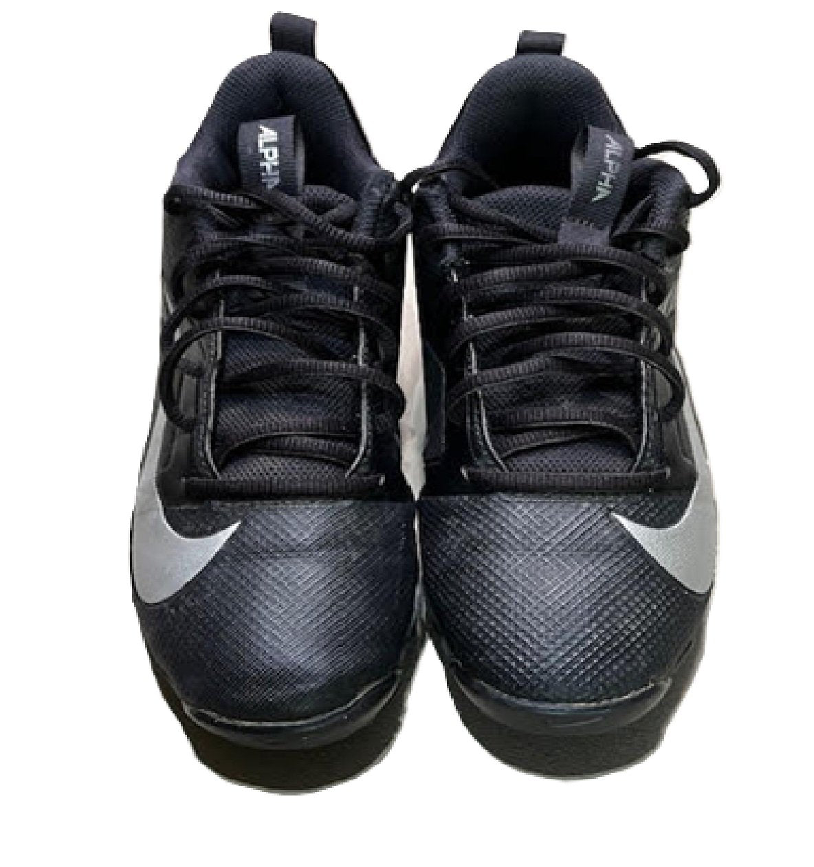 Nike Alpha Menace 4 Shark Football Cleats Big Kids -4Y Black  BM1