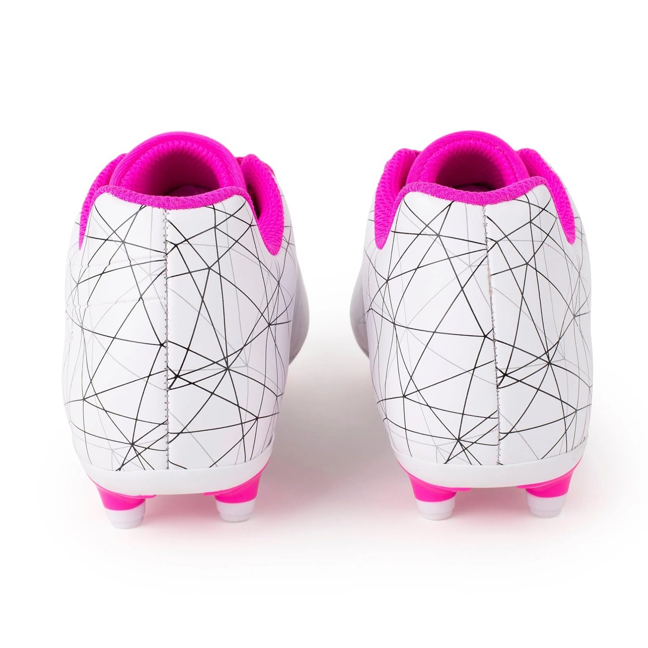 Rip It Girls Molded Soccer Cleats by Rip It -White/Pink/Glo