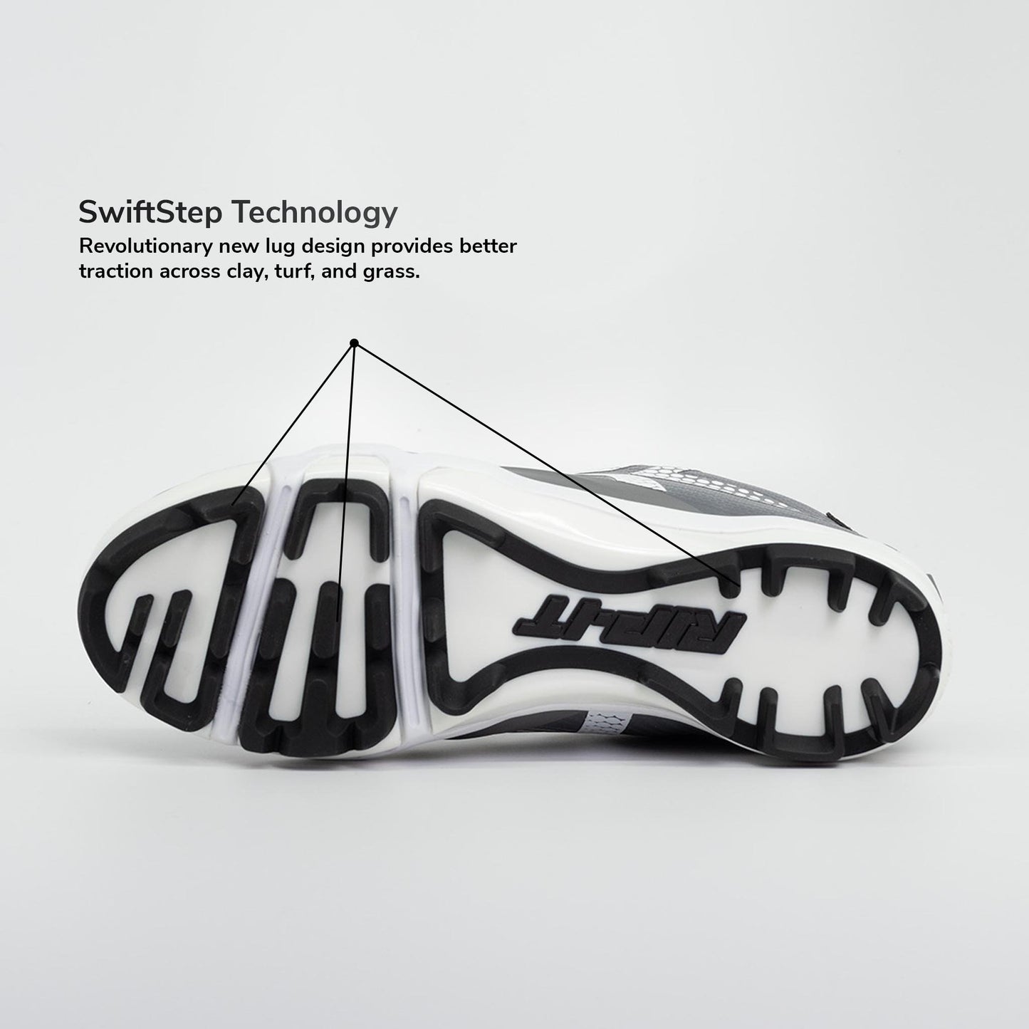 Ringor SwiftStep Pro TPU Softball Cleat Women's Gray