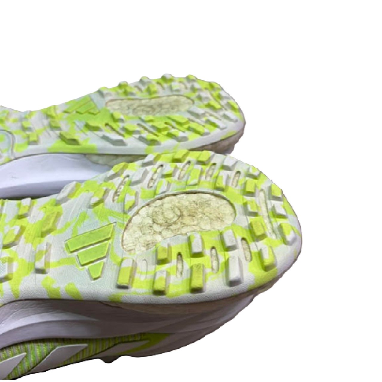adidas Zoysia Spikeless Women's Golf Shoe US 7 Cloud White/Lucid Lemon-BM1
