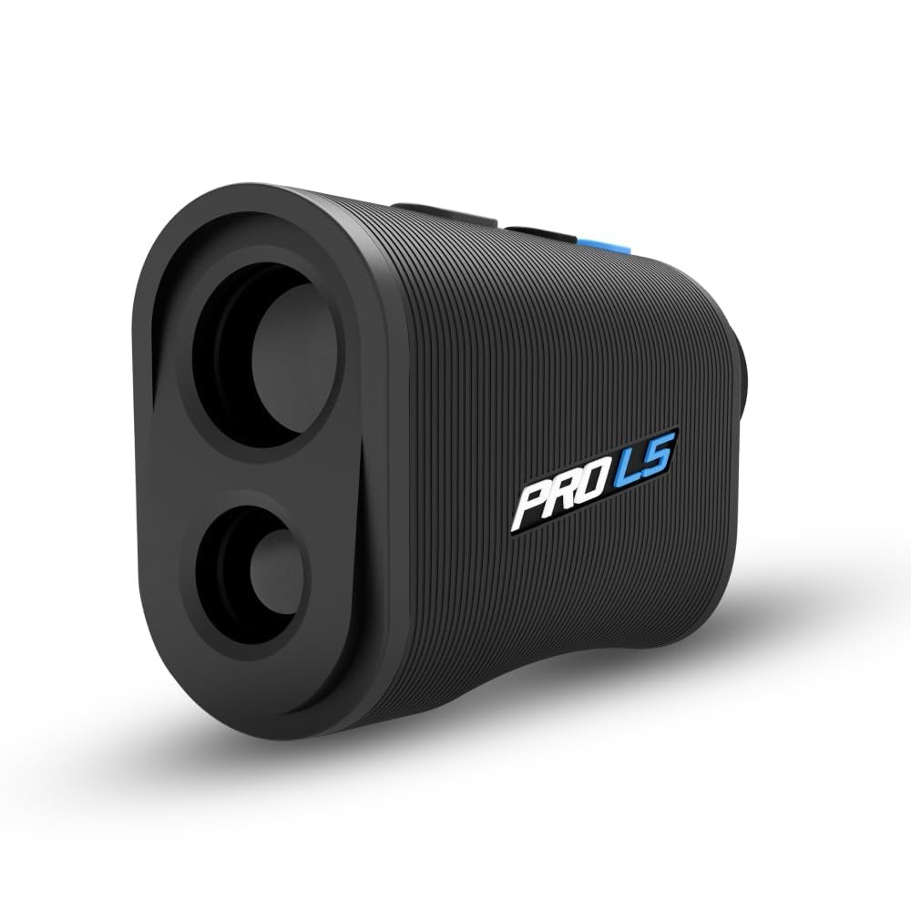 Shot Scope PRO L5 Golf Rangefinder with OLED Display,  1300 Yard Range -BLK