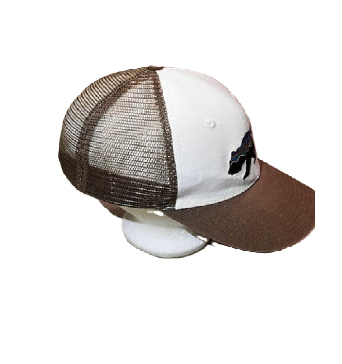 Patagonia "Bear" Brown Adjustable Trucker Style Hat BM1
