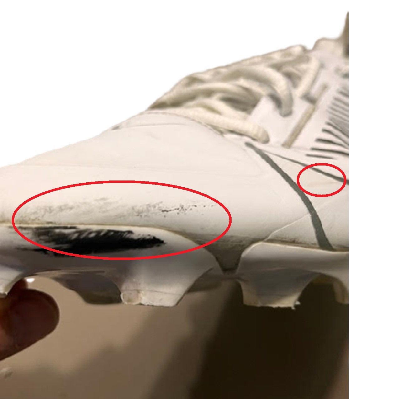 Nike Vapor Edge Pro 360 (2) Football Cleats (DA5456-102) US 13 BM1