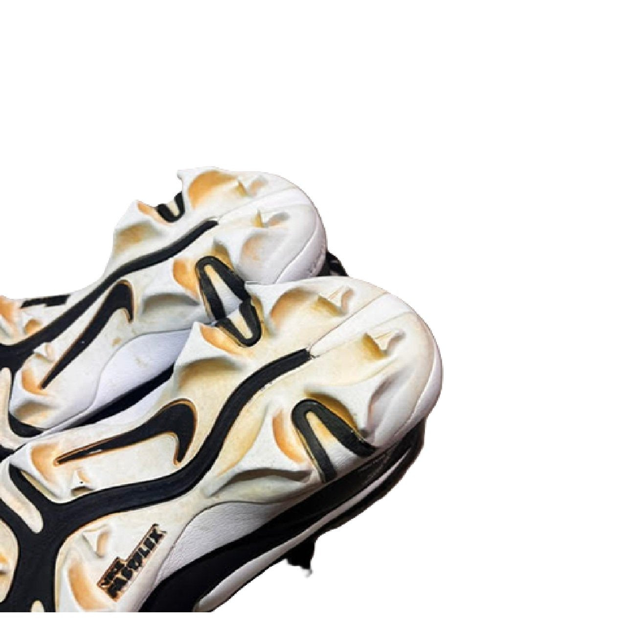 Nike Alpha Huarache 3 Keystone GS Baseball Cleats Youth Size 2.5Y Black BM1