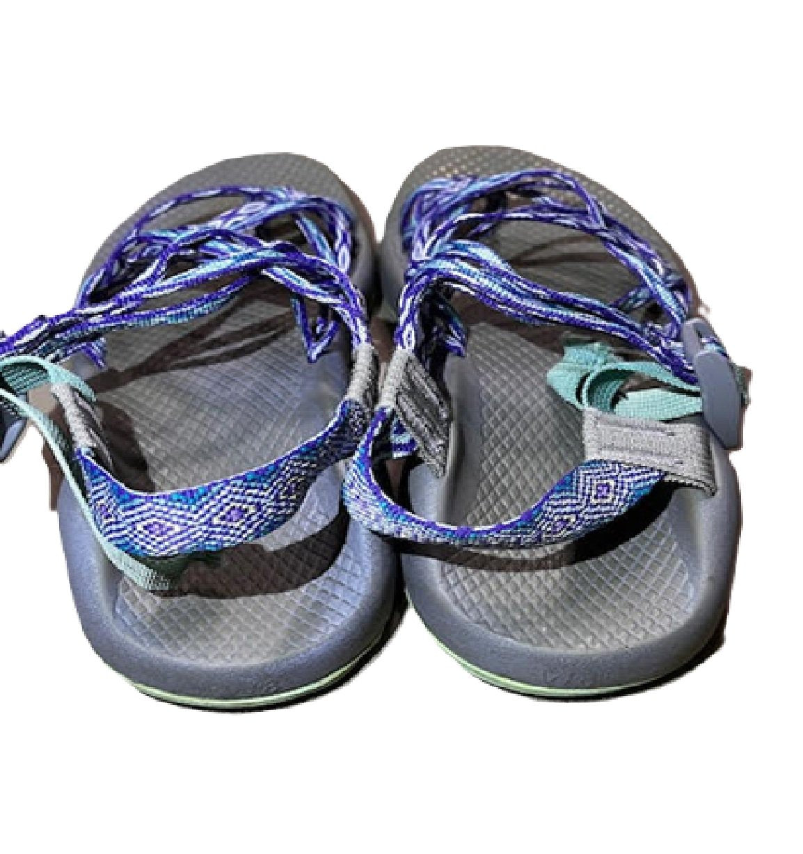 Chaco ZX/2 Women's Water Sandals Gray/Blue US 8 BM1