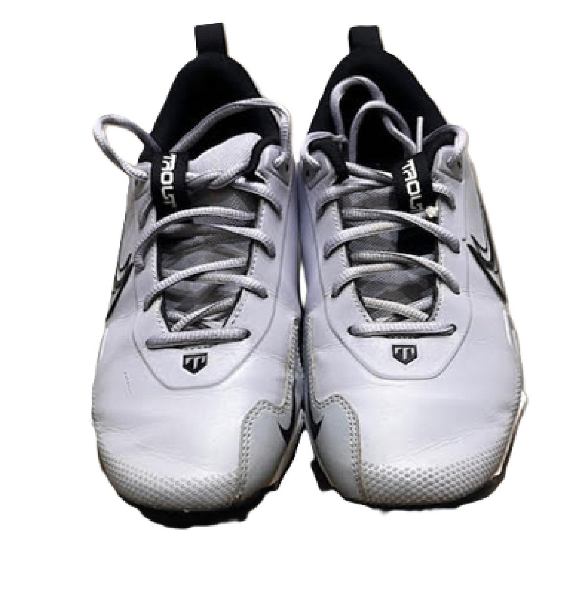 Nike Force Trout 9 Keystone GS Baseball Cleats-Gray size 6Y