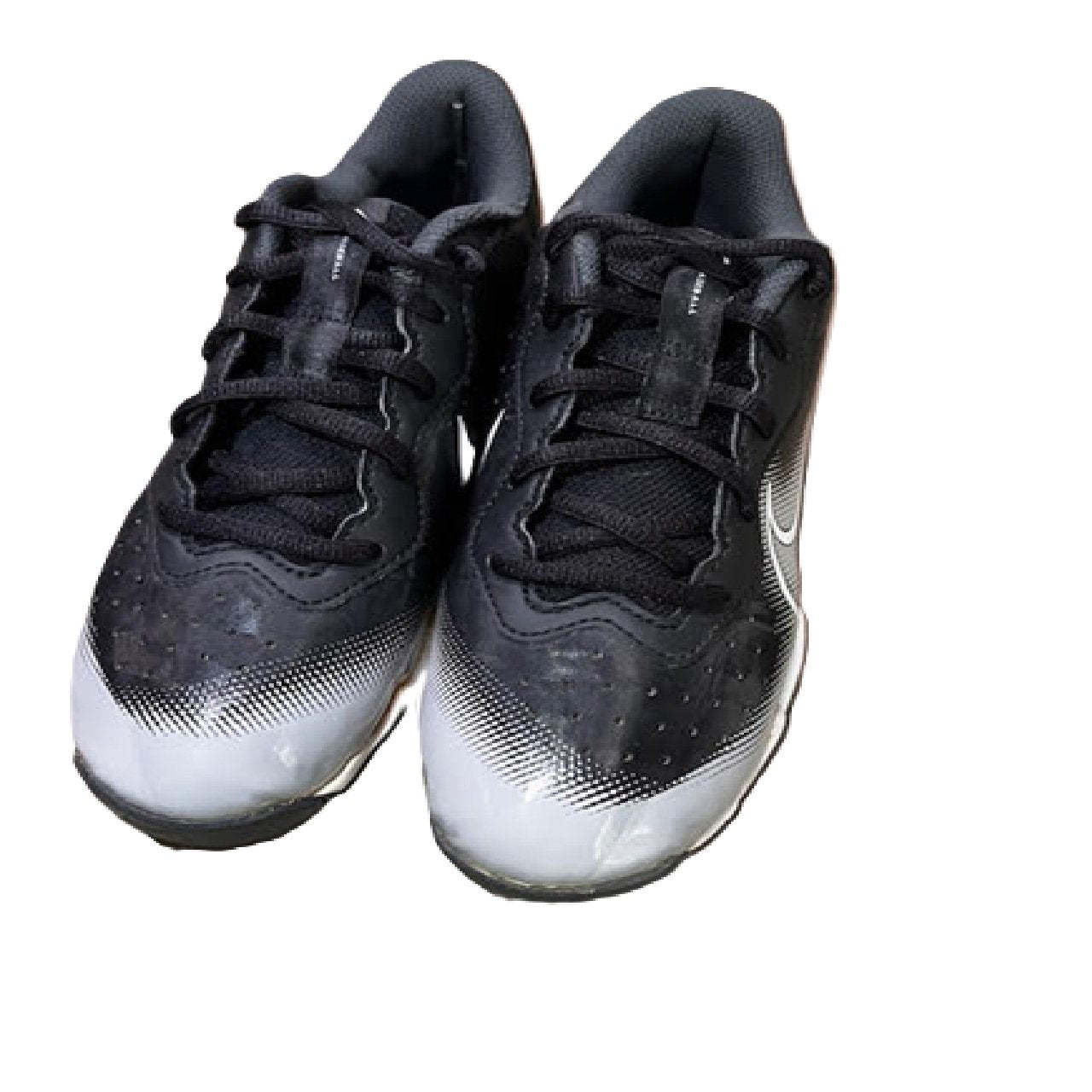 Nike Alpha Huarache 4 Keystone Baseball Cleat US 5.5Y Black BM1
