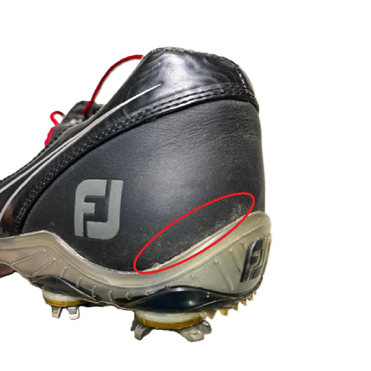 Footjoy D.N.A. 2.0 Golf Shoe (Dryjoy) Black Men's 9.0 M  BM1