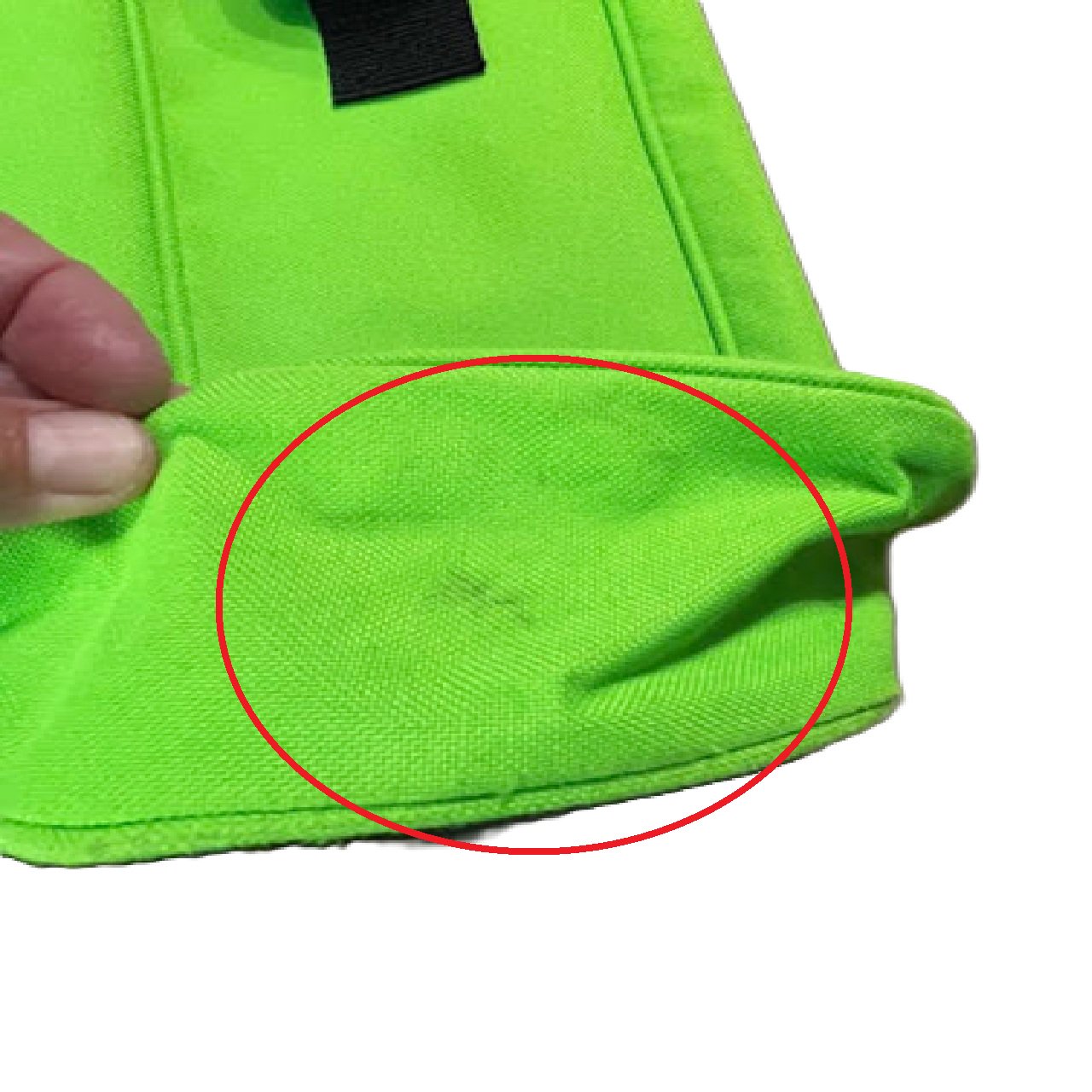 STX Lacrosse Essentials Stick Bag Green, used - bm1