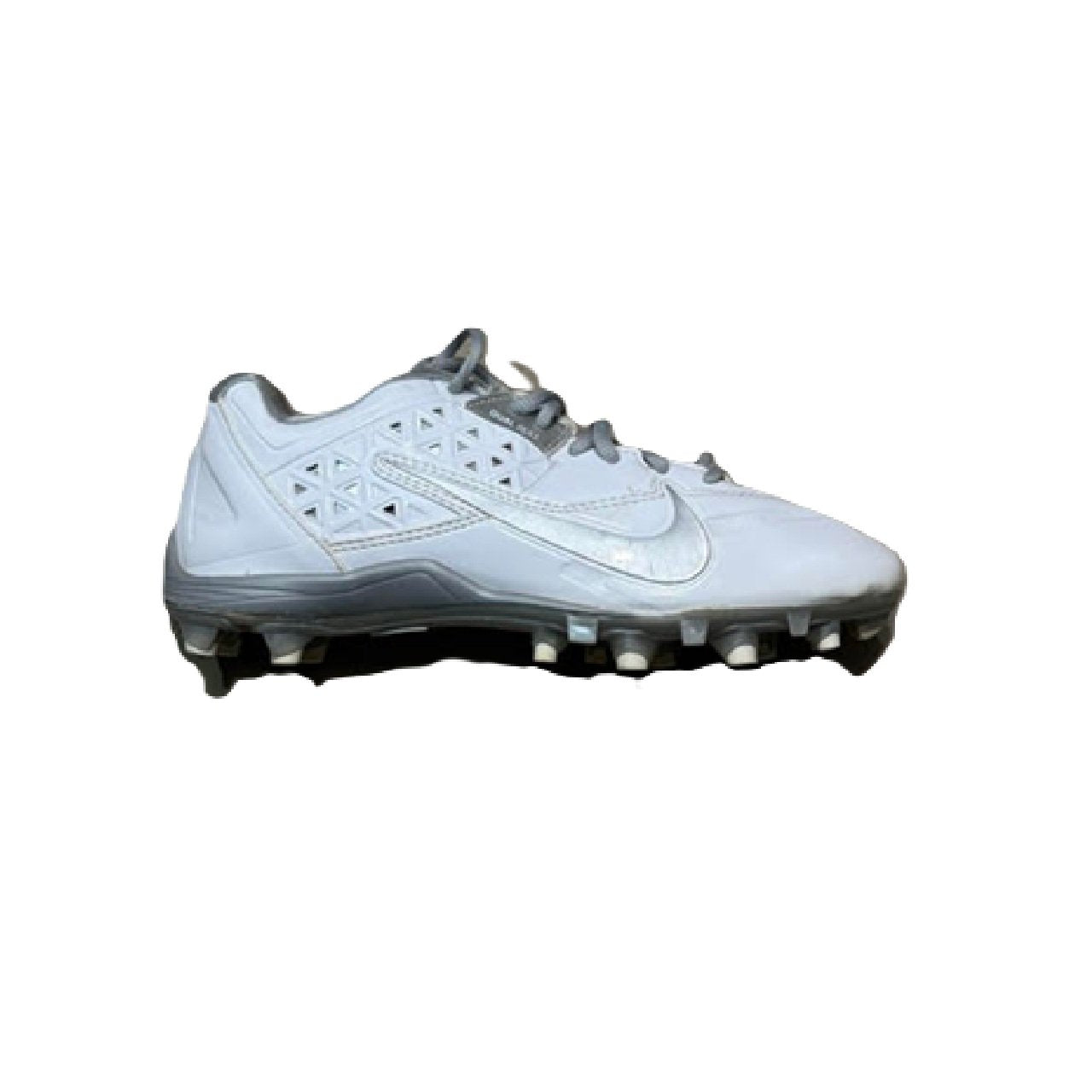 Nike Speedlax 4 Women's Lacrosse Shoe US 7 White/Silver BM1