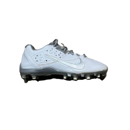 Nike Speedlax 4 Women's Lacrosse Shoe US 7 White/Silver BM1