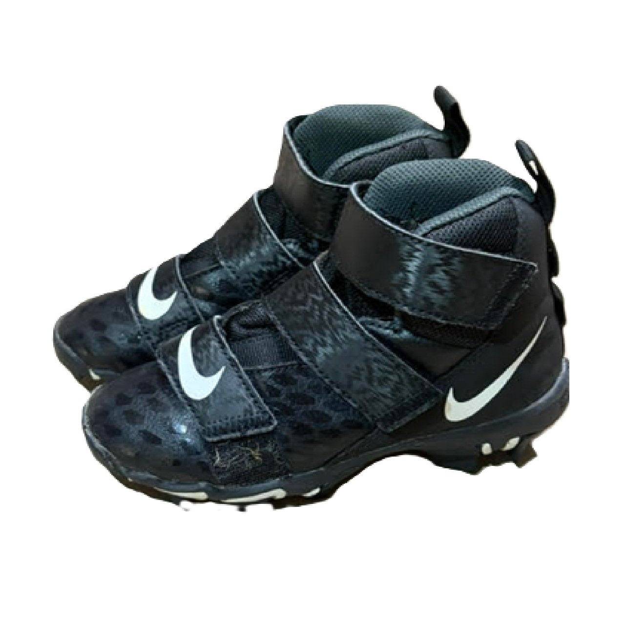 Nike Force Savage 2 Shark Youth Football Cleats Black Size 11C  BM1