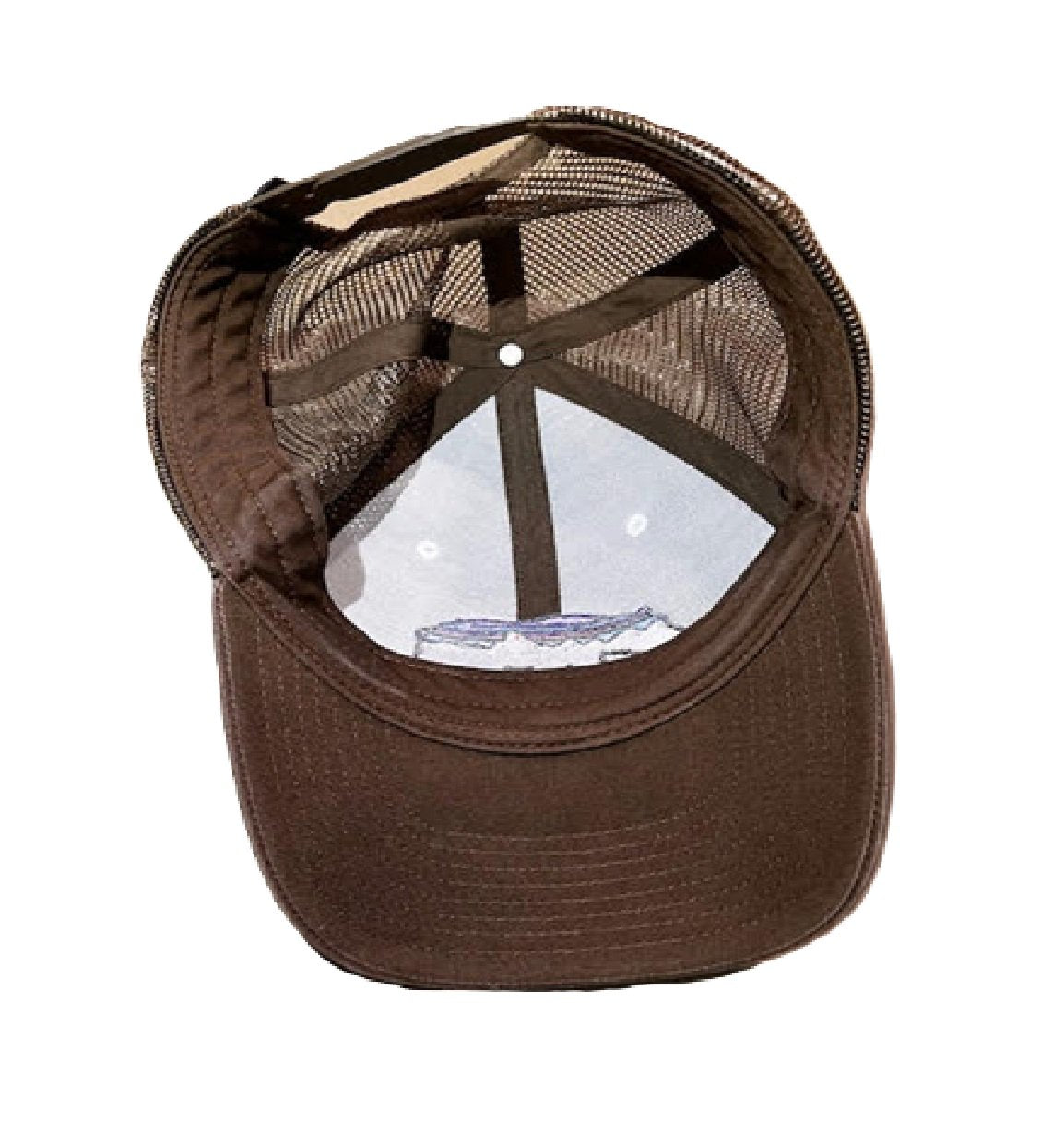 Patagonia "Bear" Brown Adjustable Trucker Style Hat BM1