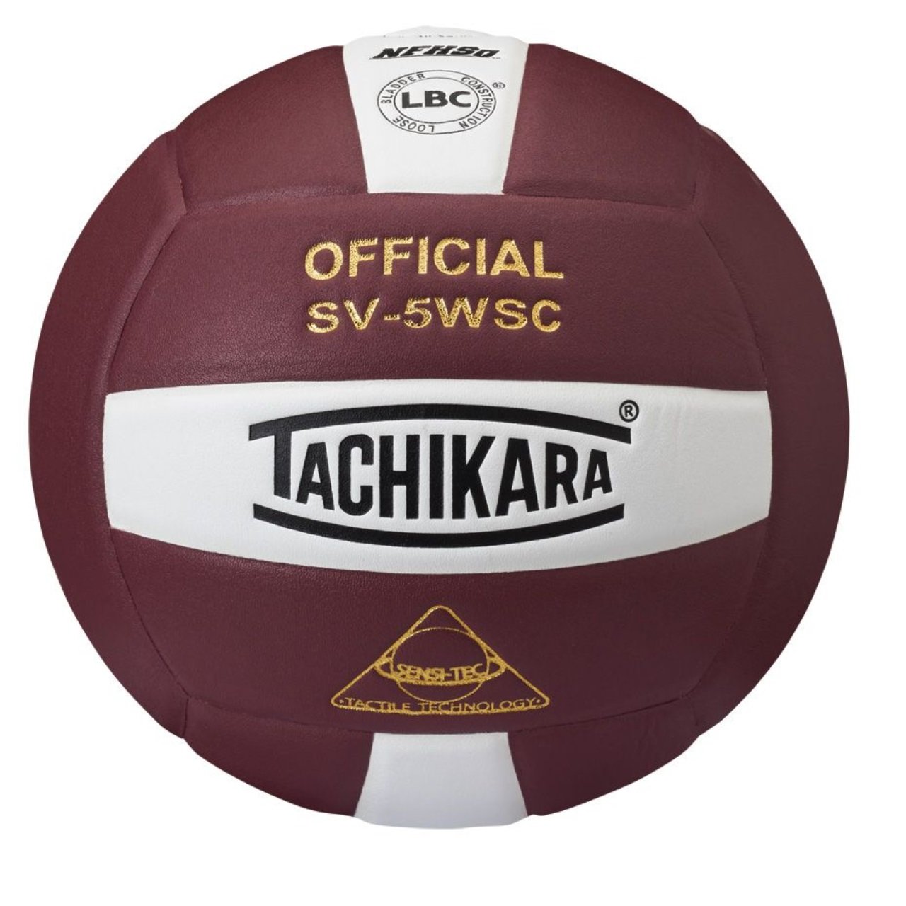 Tachikara Official Competition Volleyball SV5WC-Composite Leather NHFS Approved