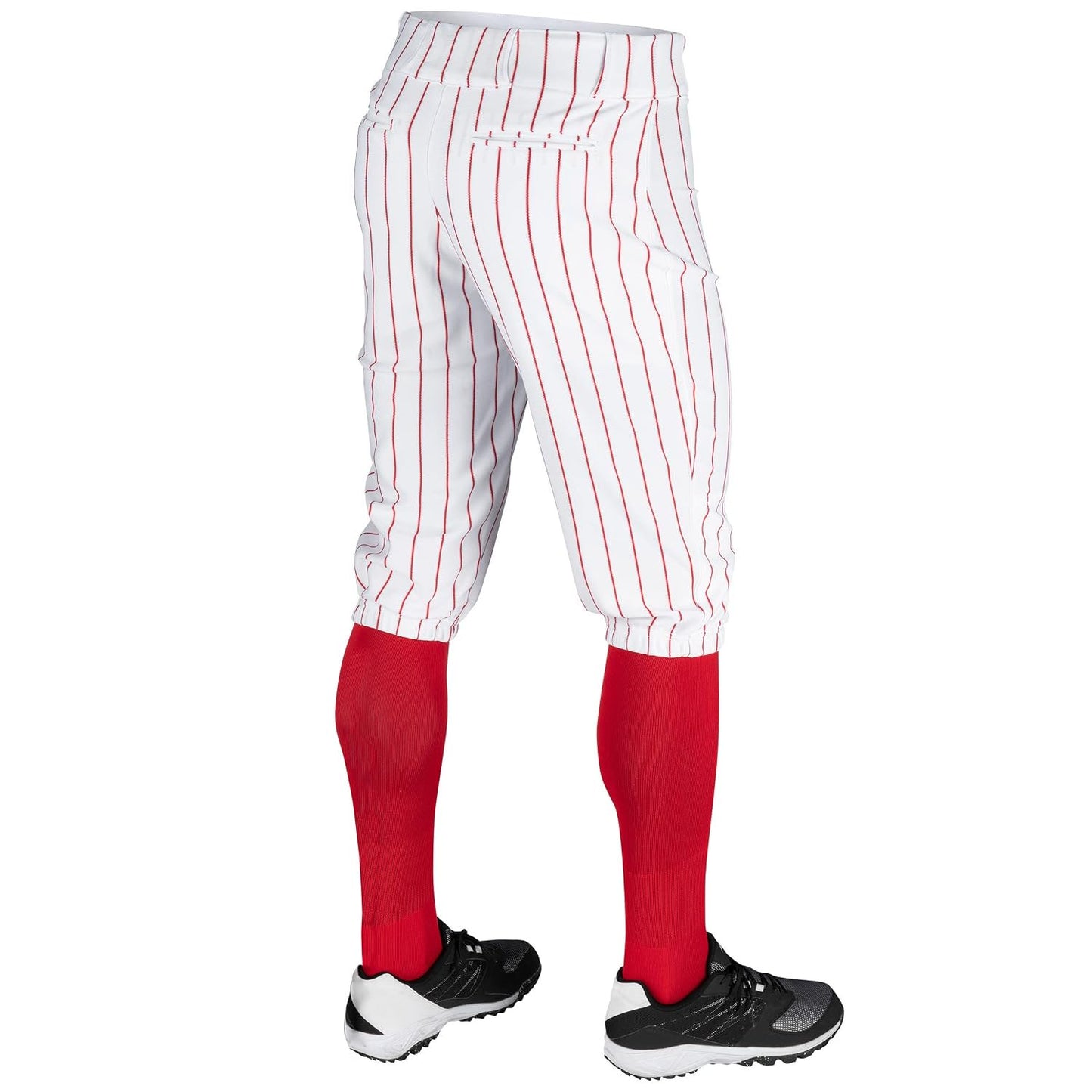 Champro Mens Triple Crown Baseball Pants Knickers w/ Red Pinstripes Medium