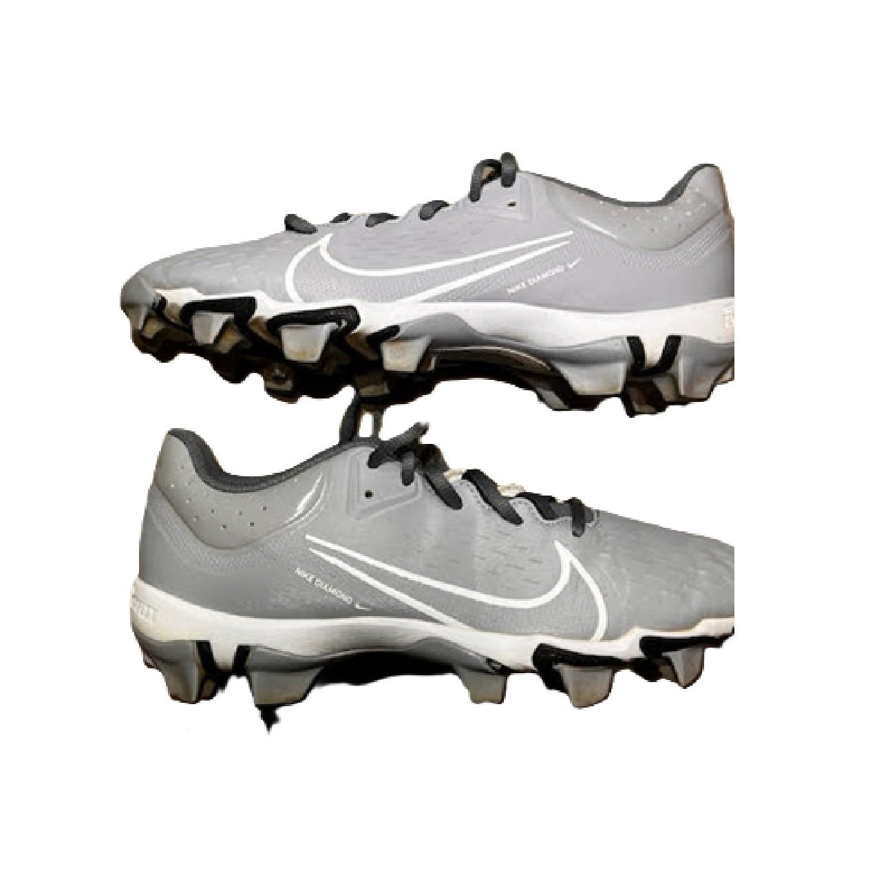 Nike Hyperdiamond 4 Keystone Softball Cleats Women's 8.5 Gray BM1