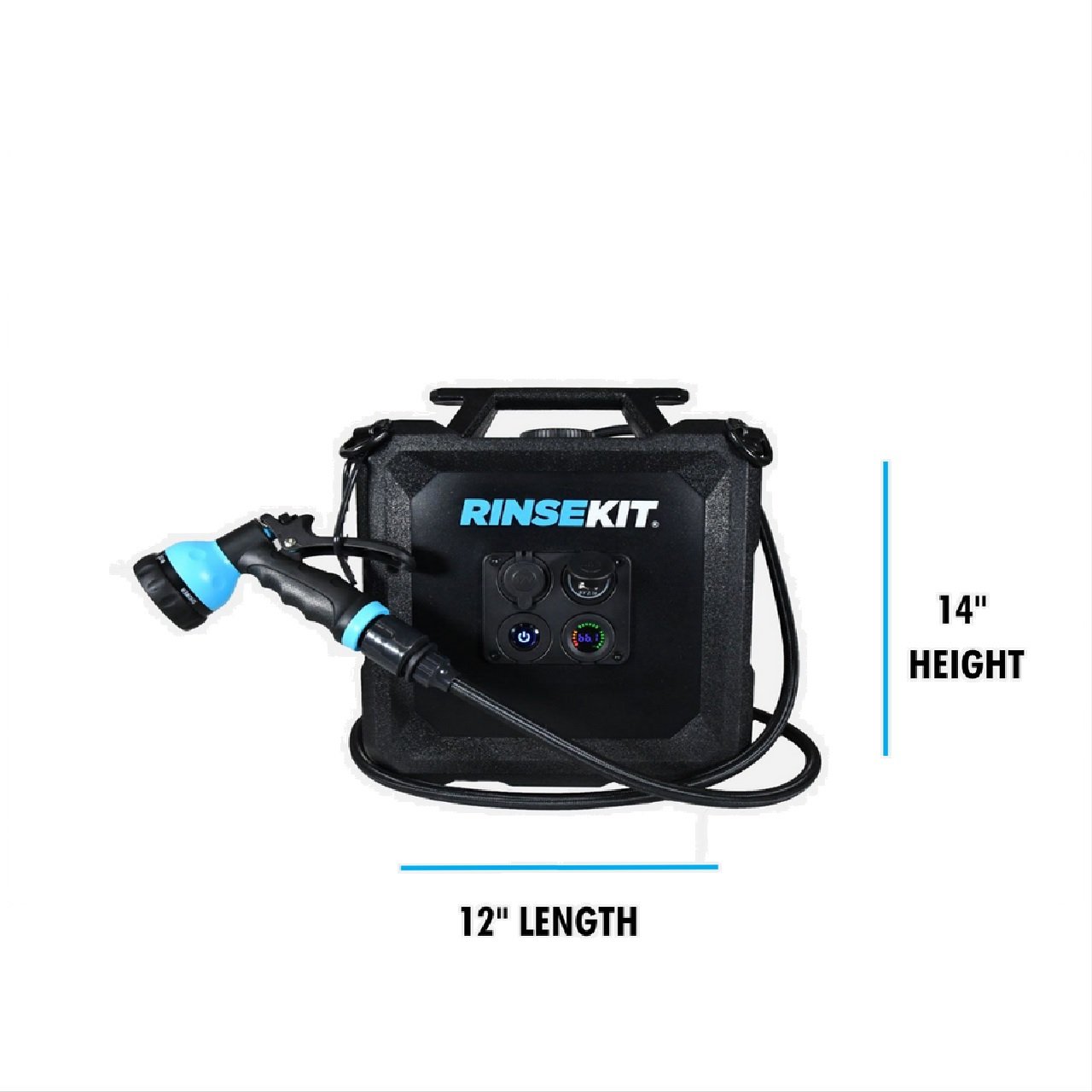 Rinsekit Cube Portable 4 Gal Shower or Rinse kit