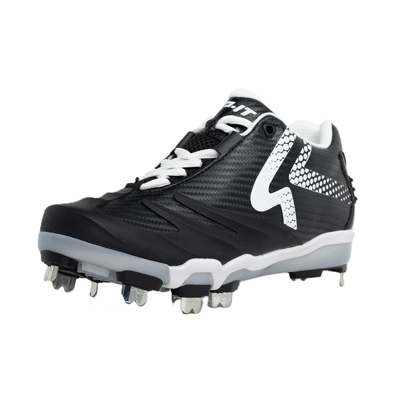 Ringor SwiftStep Pro Metal Softball Cleat |Spike Womens Black