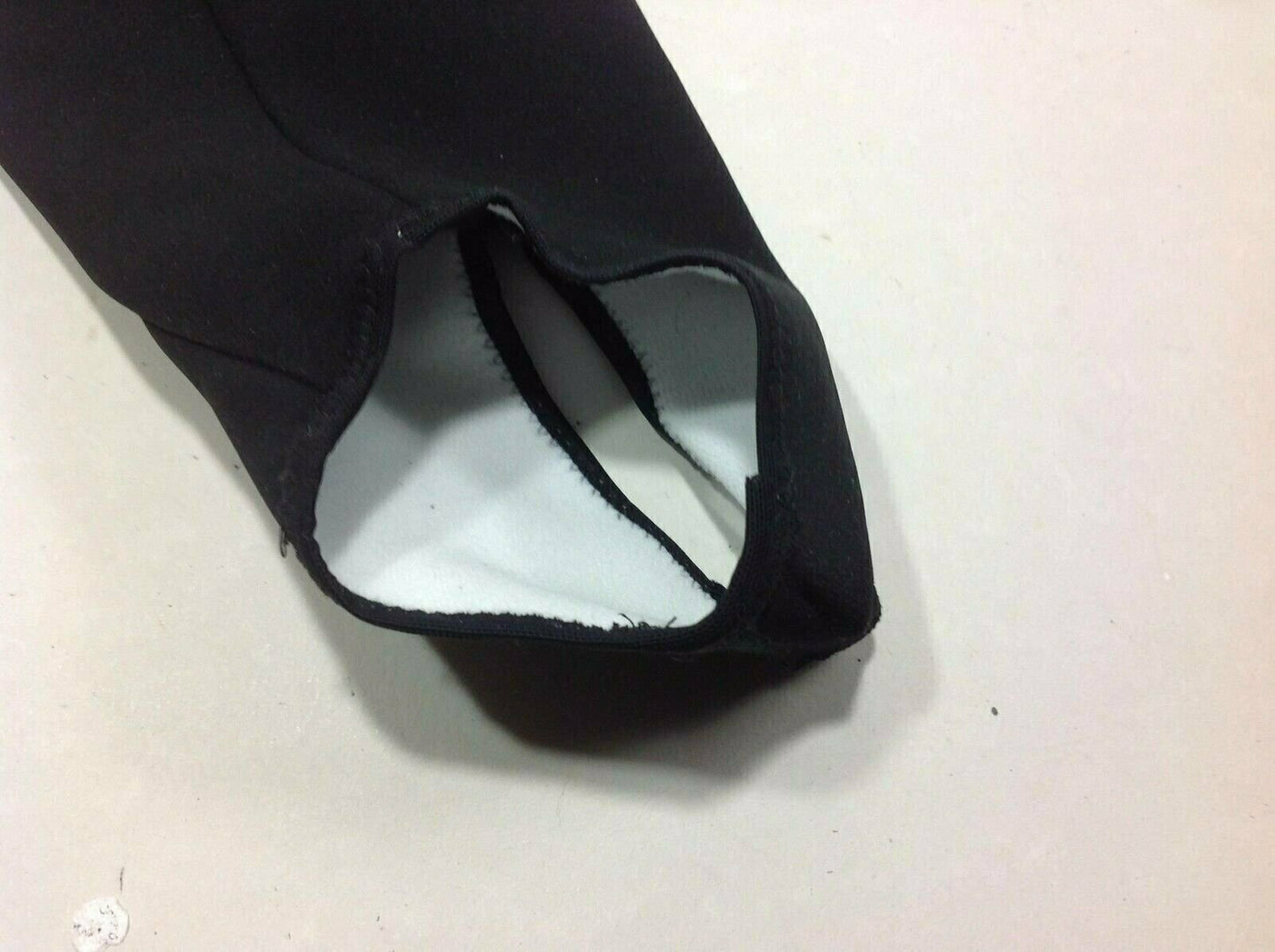 Fera Skiwear Cat suit Schoeller WB 400 Black Size 6R  1/4 zip front stirrups