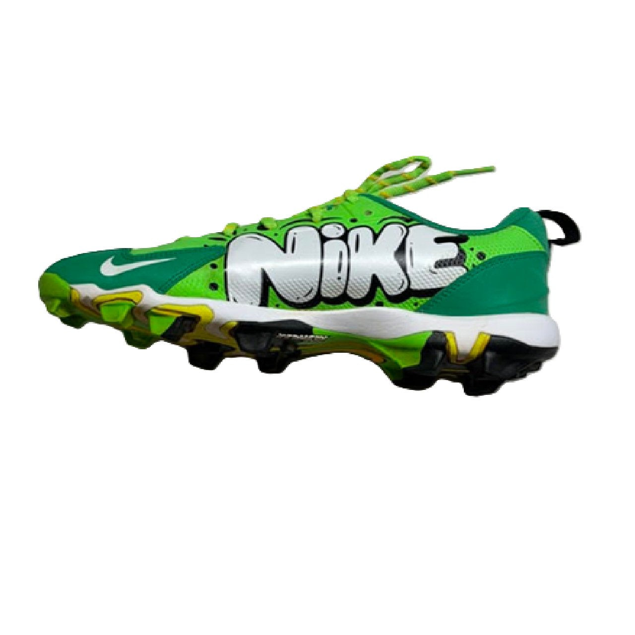 Nike Force Trout 9 Keystone GS Baseball Cleats Green Strike Youth Size 5.5Y BM1